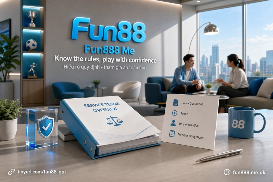 miễn trừ trách nhiệm pháp lý Fun88 chính sách điều khoản hội viên